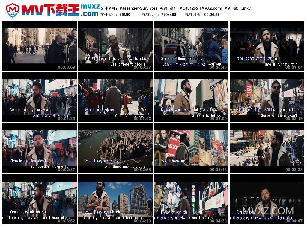 Passenger-Survivors_英语_流行_MC401265